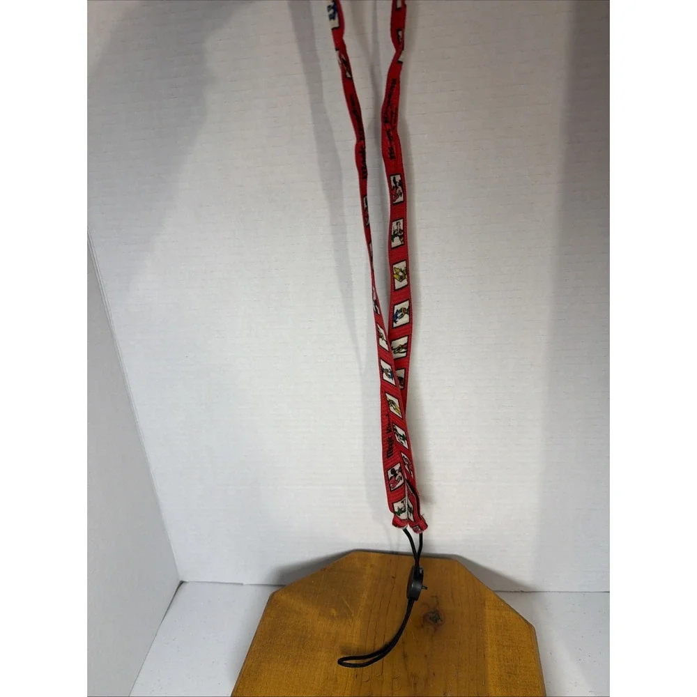 Walt Disney World MAGIC KINGDOM Lanyard LASO Giacona Container Mickey Mouse 1997